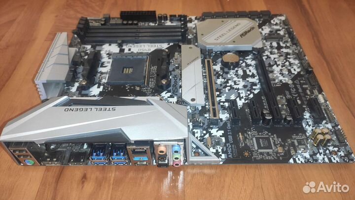 Материнская плата ASRock B450 Steel Legend