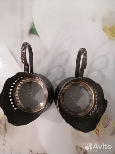 Подстаканник мельхиор