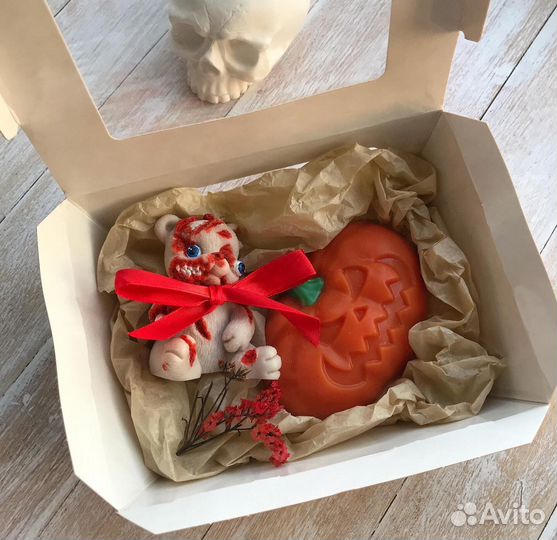 Подарочный набор из мыла на Хеллоуин