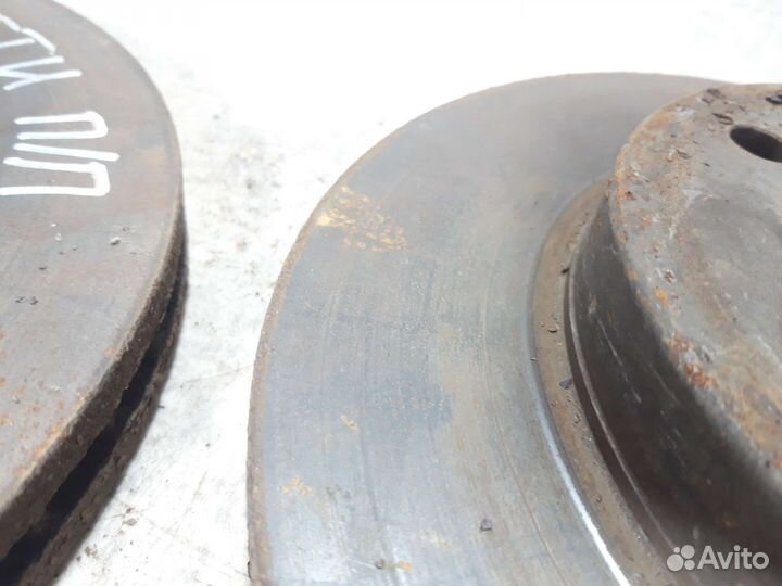 Диск тормозной передний Шевроле Лачетти