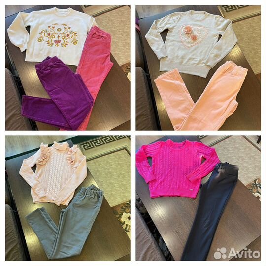 Вещи для девочки 134-140-146