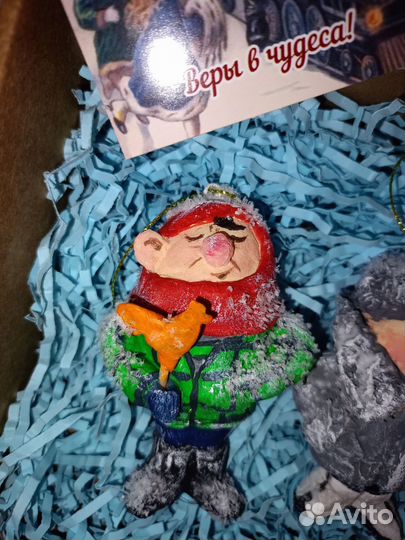 Ватные игрушки