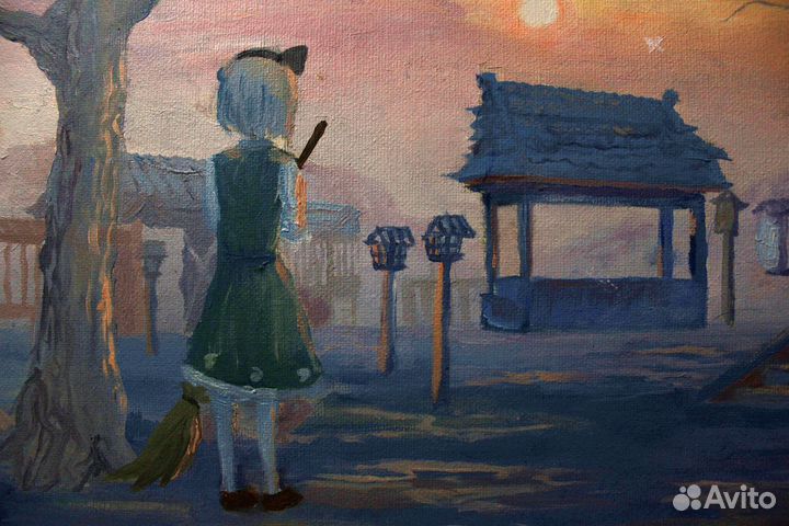 Картина маслом, аниме