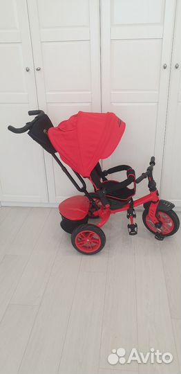Велосипед коляска с ручкой lamborghini