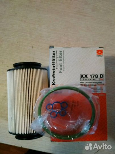 Топливный фильтр knecht/mahle KX178D