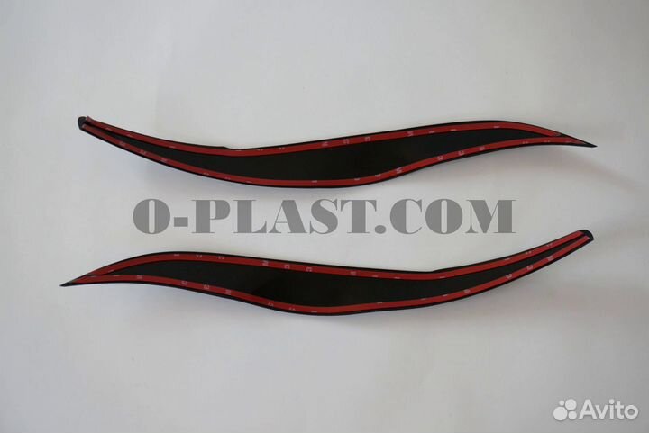 Реснички на фары для Subaru Legacy BL