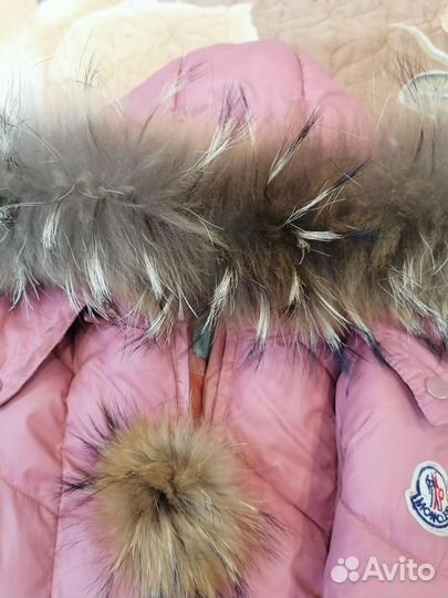 Комбинезон зимний для девочки 68-74 Moncler