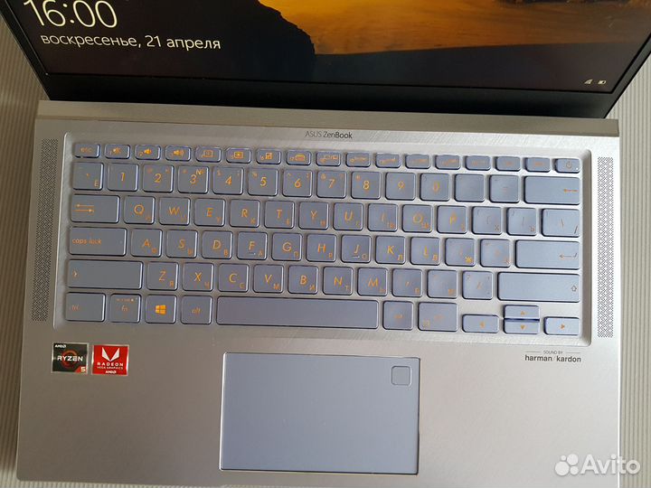 Asus Zenbook UM431D (IPS/Ryzen 5/8Gb/SSD 512)