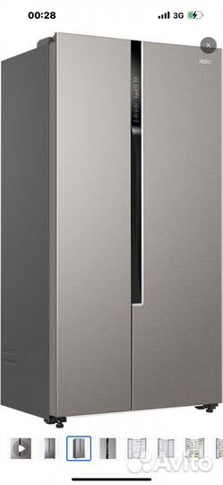 Холодильник Side by Side Haier HRF-535DM7RU