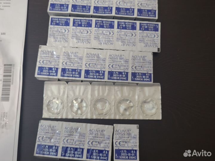 Линзы контактные acuvue oasys