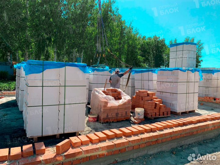 Газобетон автоклав ГОСТ пр. Пораблок с доставкой