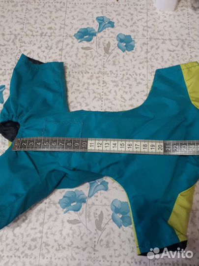 Дождевик для маленькой собаки