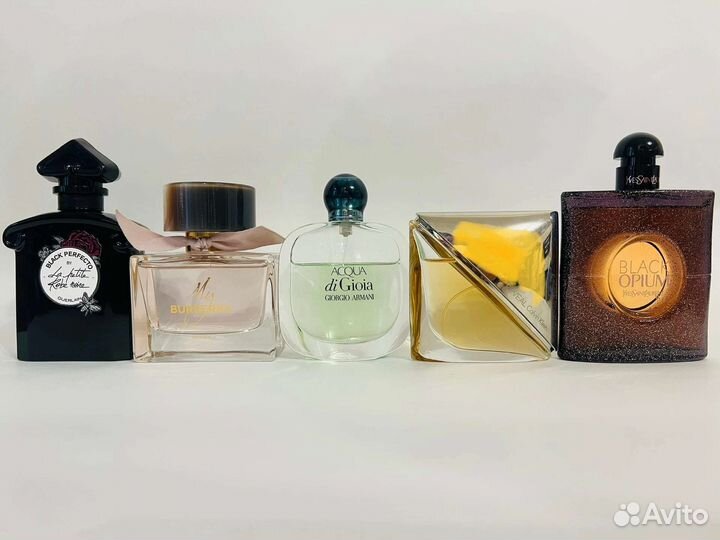 Парфюм Dolce, Guerlain, Dior, Cacharel