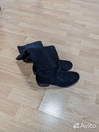 Ботфорты натуральная замша 37