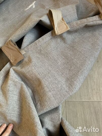 Штора на липучках