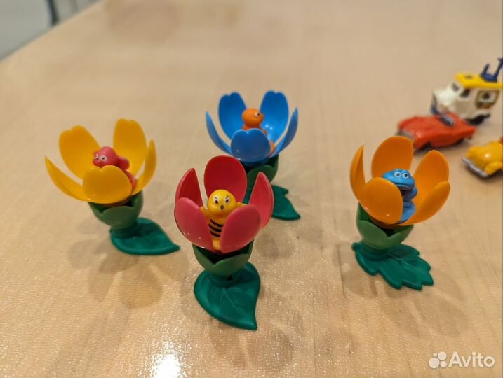 Игрушки из киндера старые серии