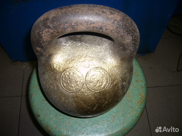 Гиря 32 кг царская