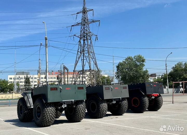 Квадроцикл Nord - Пикап (Снегоход - Болотоход)