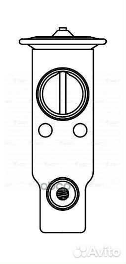 Клапан кондиционера расширительный Toyota LC Pr