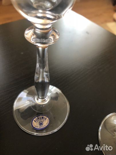 Фужеры богемия (Чехия)