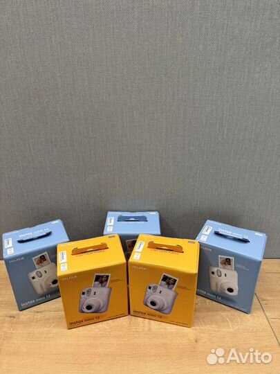 Новый Fujifilm Instax Mini 12 Белый/фиолетовый