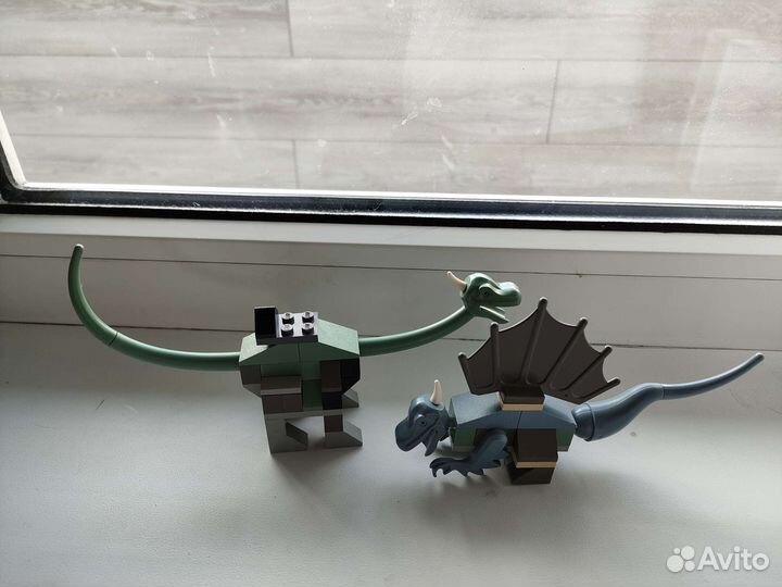 Lego динозавры, Лего дино цена за 2шт