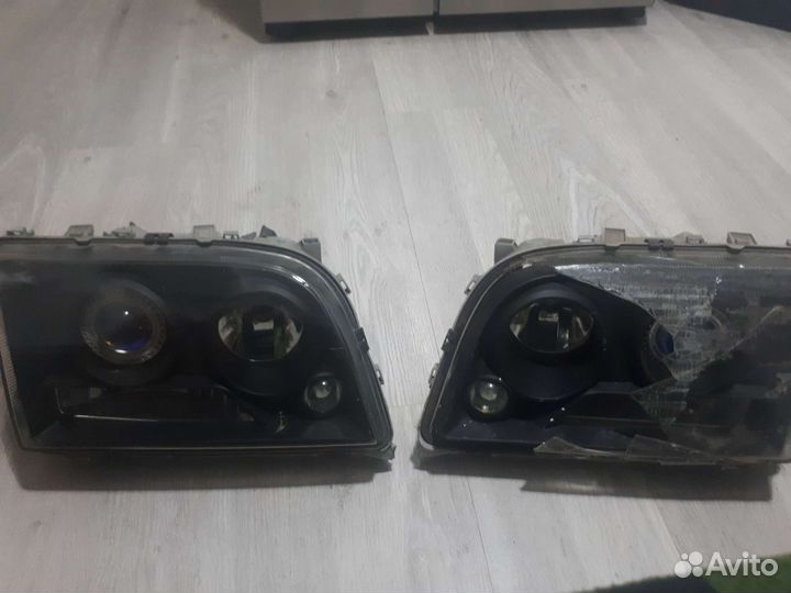 Фары w140