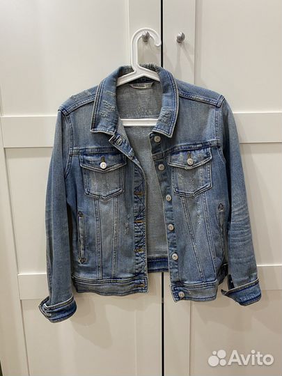 Джинсовая куртка zara