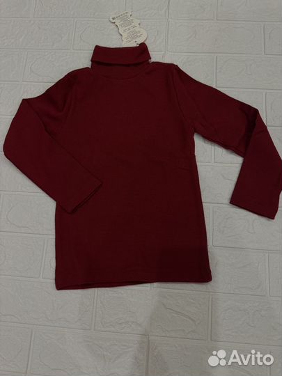 Водолазка бадлон детская