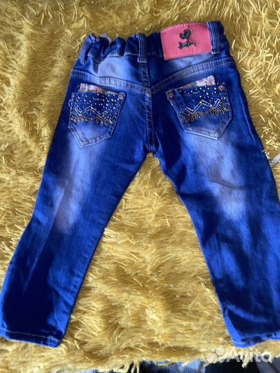 Джинсы детские 98