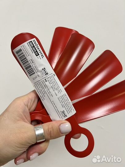 Ложка для обуви железная IKEA snoskyffel omsorg