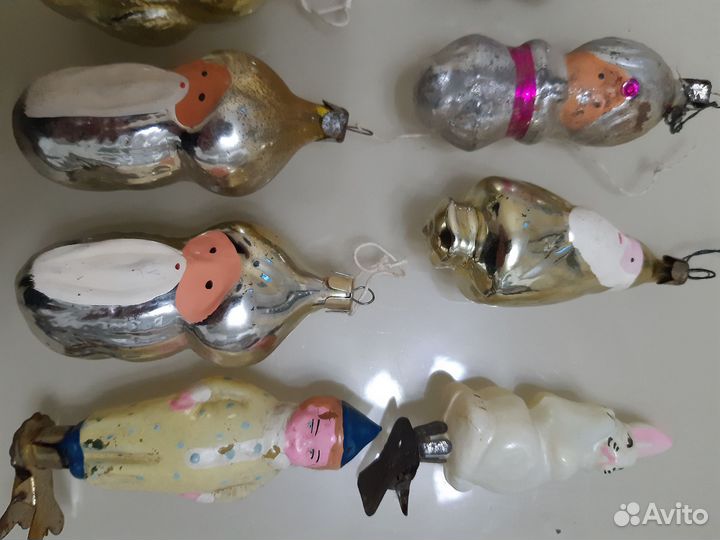 Елочные игрушки СССР