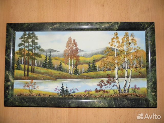 Картина из каменной крошки