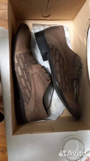 Мужские кожаные туфли