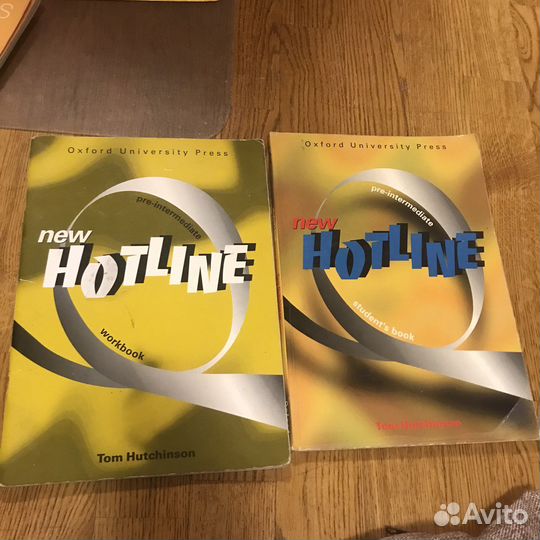 Hotline pre-intermediate учебник и раб.тетрадь