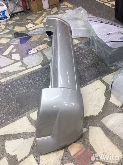 Задний бампер hyundai tucson 05- под расширитель