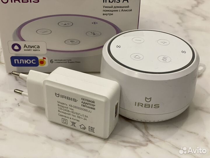 Умная колонка irbis с алисой