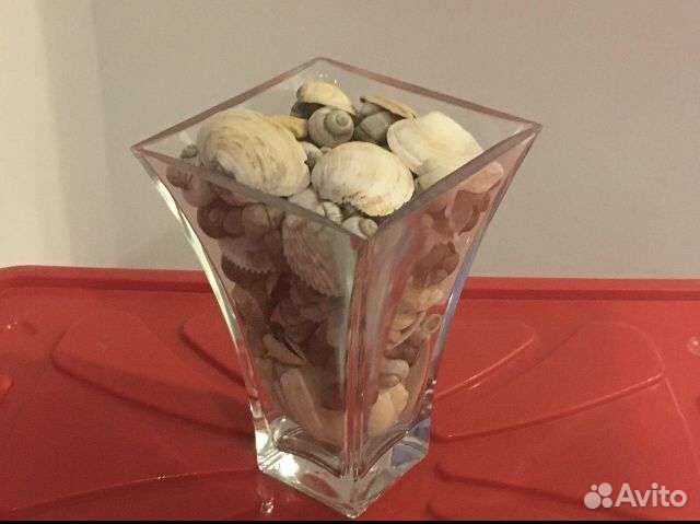 Вазон с ракушками