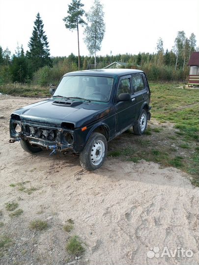 LADA 4x4 (Нива) 1.7 МТ, 2014, битый, 160 000 км