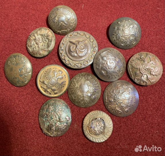 Старинные пуговицы