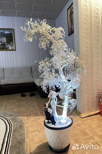 Деревья из бисера ручная работа