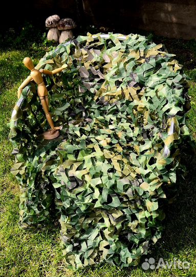Маскировочная камуфляжная сеть