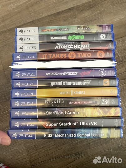 Диски игры ps4 и ps5