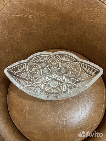 Салатница Хрустальная