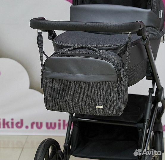 Коляска 2 в 1 Riko Nano Pro, цвет графит