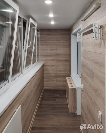 Отделка балконов и лоджий, утепление, остекление