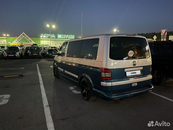 Volkswagen Multivan 2.5 МТ, 2004, 416 000 км