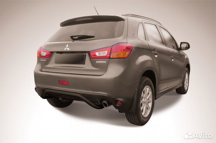 Защита бампера d57 скоба Mitsubishi ASX MAS14-016B