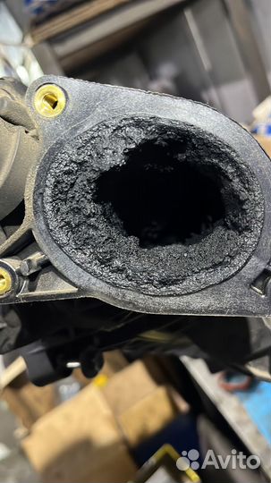 Очистка впуска бмв скорлупой грецкого ореха