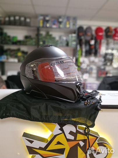 Шлем снегоходный GSB G 362 с подогревом